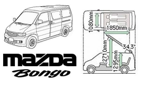 Mazda Bongo Dimensions