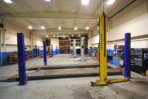 Calder Campers Ltd workshop